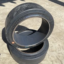 Forklift Tires New Solid Pair 14x5x10 