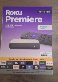 Roku 3920RW-SW Premiere - 4K/HDR Streaming Media Player