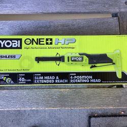Ryobi ONE+ HP 18V Brushless Cordless 1/4” Extended Reach Ratchet.  Brand NEW.  Tool Only. 