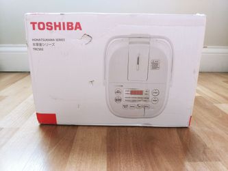 Brand New Japanese Toshiba Rice Cooker (3 Cup Uncooked)