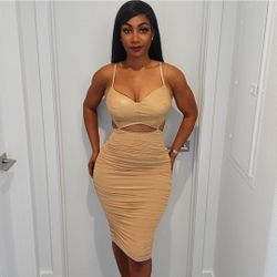Faux bustier dress