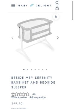 Baby Delight Beside Me Serenity Bassinet and Bedside Sleeper