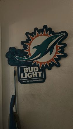 Big Metal Dolphins Bud Light Poster Art