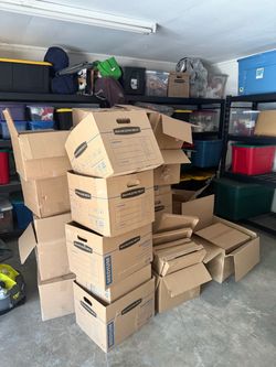 Cardboard Moving Boxes