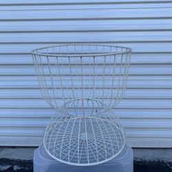Modern End Table, Metal Side Table.
