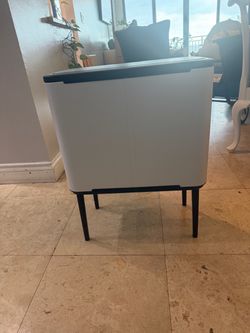 Brabantia Bo Touch Bin White Dual Compartment