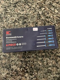 TC Rotation 6-Piece Screwdriver Set