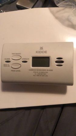 Kidde Carbon Monoxide Alarm Detector