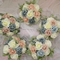 5 Bridesmaid Wedding Bouquets 