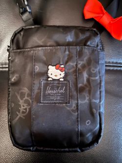 Herschel Supply Company Hello Kitty Limited Edition Black Crossbody Bag