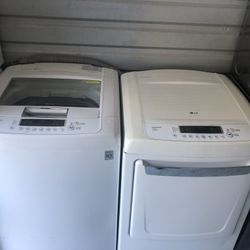 Lg Washer And Dryer Set