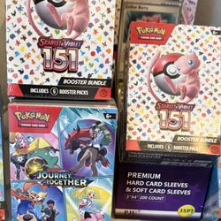 Sealed 151 Booster bundles (Pokemon cards)