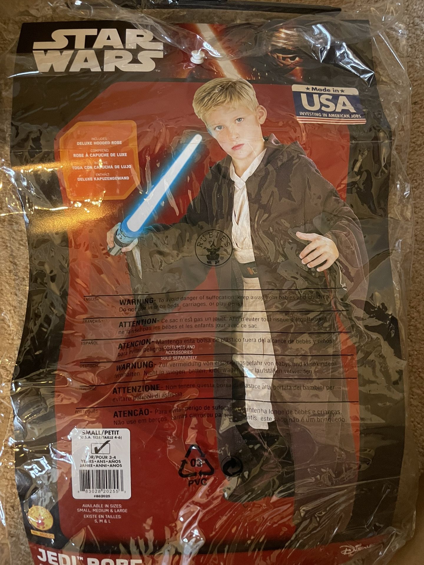 Star Wars Jedi Robe Size Small