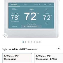 Honeywell Home Smart Color Thermostat 