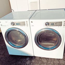 GE washer and dryer gas dryer