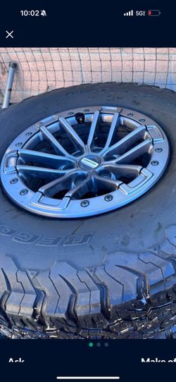 Ford Raptor Wheels /tires 17 Inch Beadlocks!!!