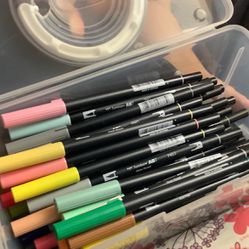 68 Tombow Markers 