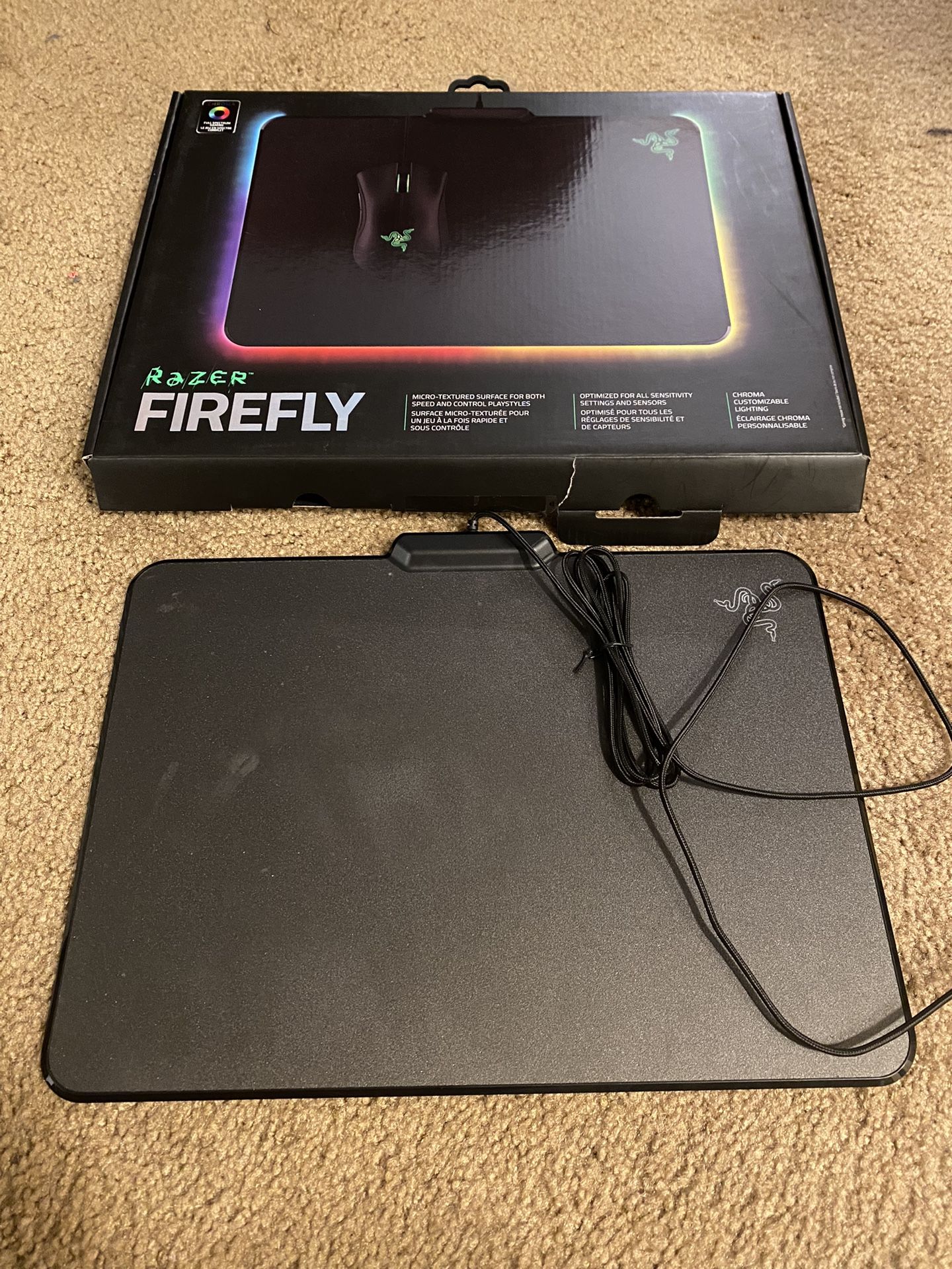 Razer Firefly RGB Gaming Mousepad