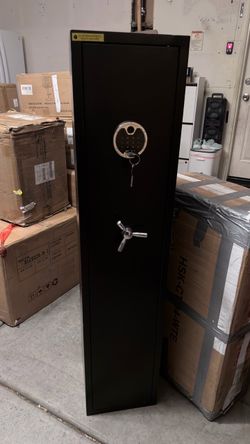 3 Rifle Gun Safe for Home Rifles and Pistol Long Gun Safe 54”x 12”x 11”