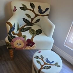 Embroidered Armchair 