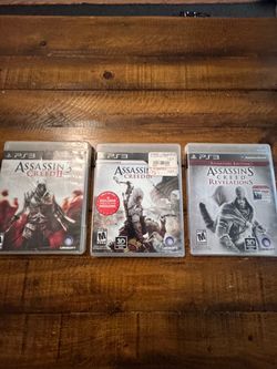 PS3 assassins creed games