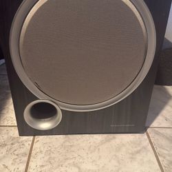 SONY SA-WMSP68 Powered Subwoofer - 120 Watt Amplifier & Magnetically Shielded