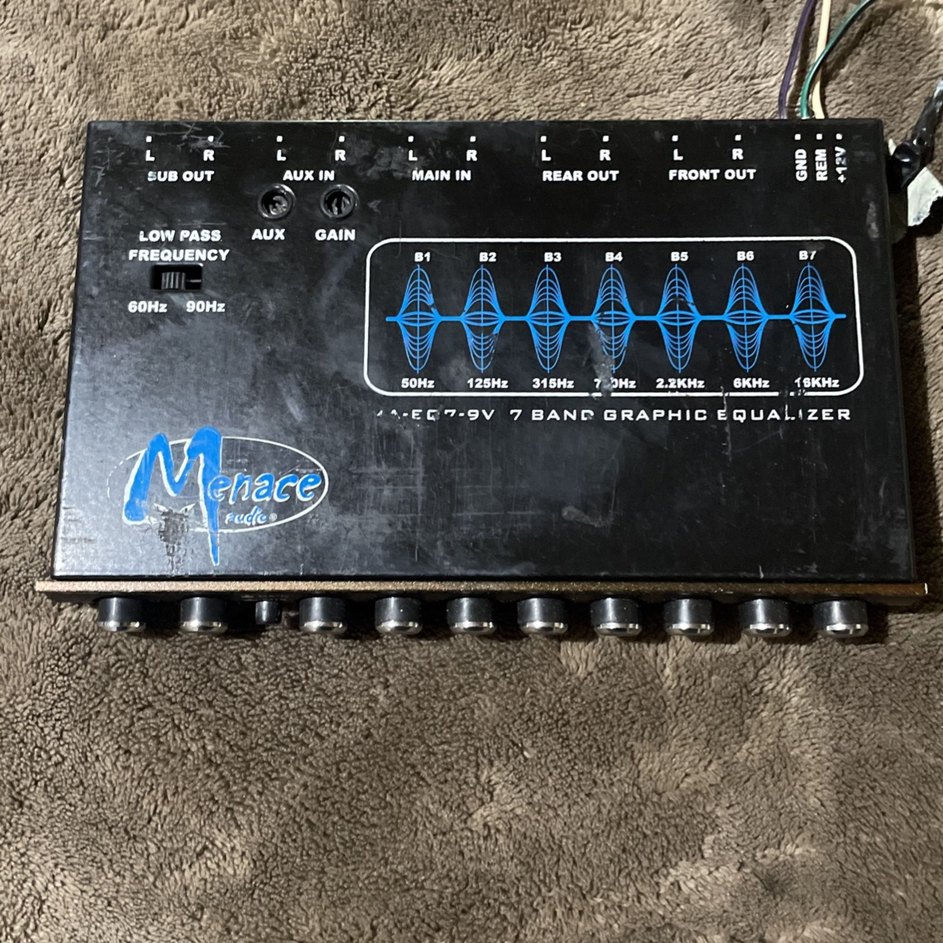 Equalizer for sale Commando, And Menace