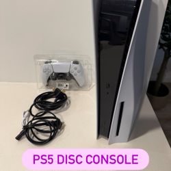 PS5 - Playstation 5 Disc Console w/ Controller & Cables🎮