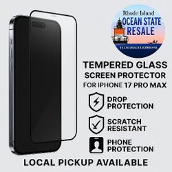 Iphone 17 Pro Max Tempered Glass Screen Protector 