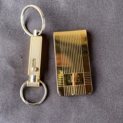 Men’s keys and money clip set