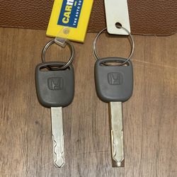Honda Civic Car Keys