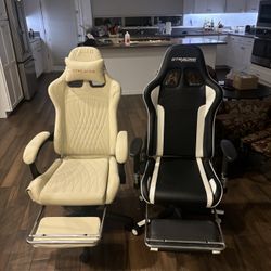 $250 Two Gaming Chairs With Recliners