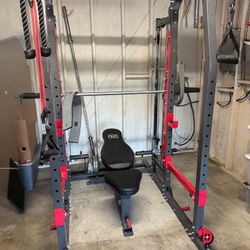Like New At Home Gym Set