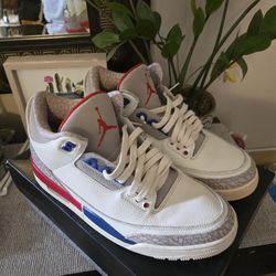 Jordan 3 International Flight Barely Used Size 10.5