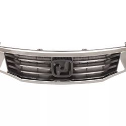 Front Upper Bumper Grille Chrome Grill For Honda Accord 2008 2009 2010