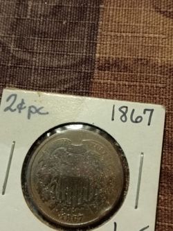1867 2 cents
