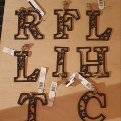 Metal Letters For Craft Projects