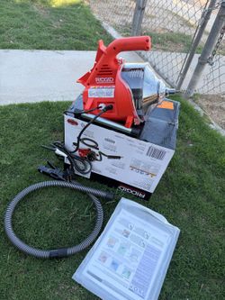 RIDGID
PowerClear 120-Volt Drain Cleaning Snake Auger Machine for Heavy Duty Pipe Cleaning for Tubs, Showers, and Sinks