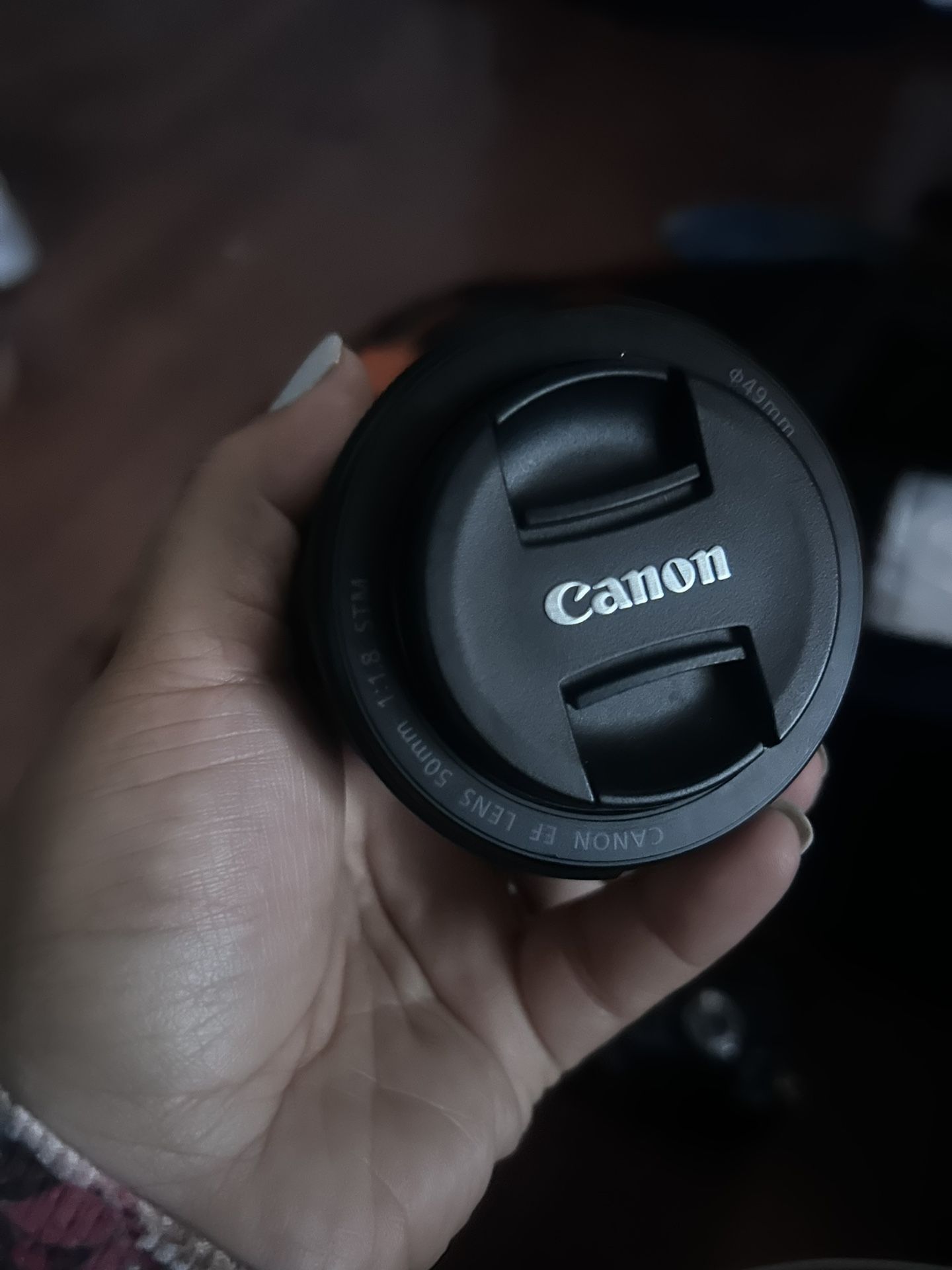 Canon Ef Lens 50mm