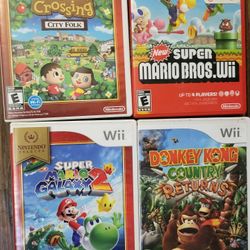 Wii Games Animal Crossing, Donkey Kong