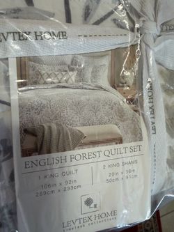 Levtex Home English Forest King Quilt Set