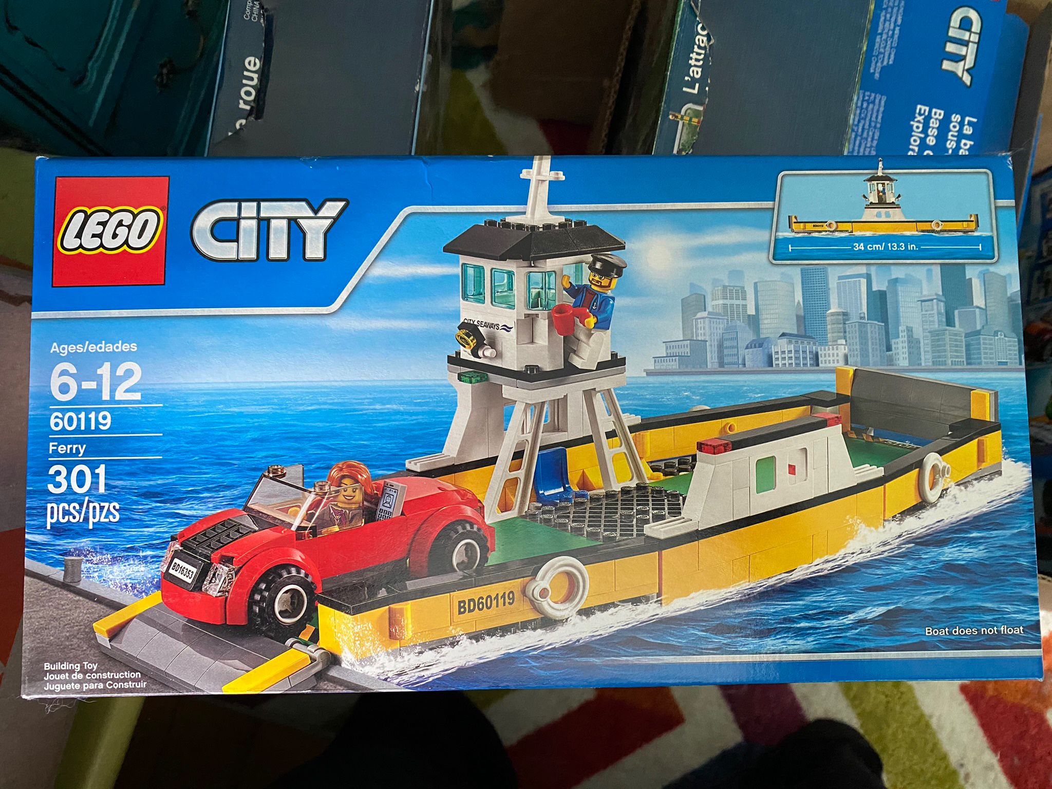 Set 60119 Ferry - Factory Sealed/New Box for Sale in Round Lake Heights, IL OfferUp