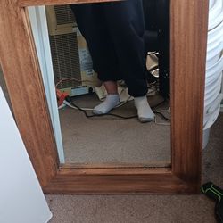 Wood Framed MIRROR