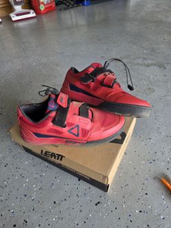 LEATT 5.0 CLIP CHILLI MOUNTAIN BIKE SHOES