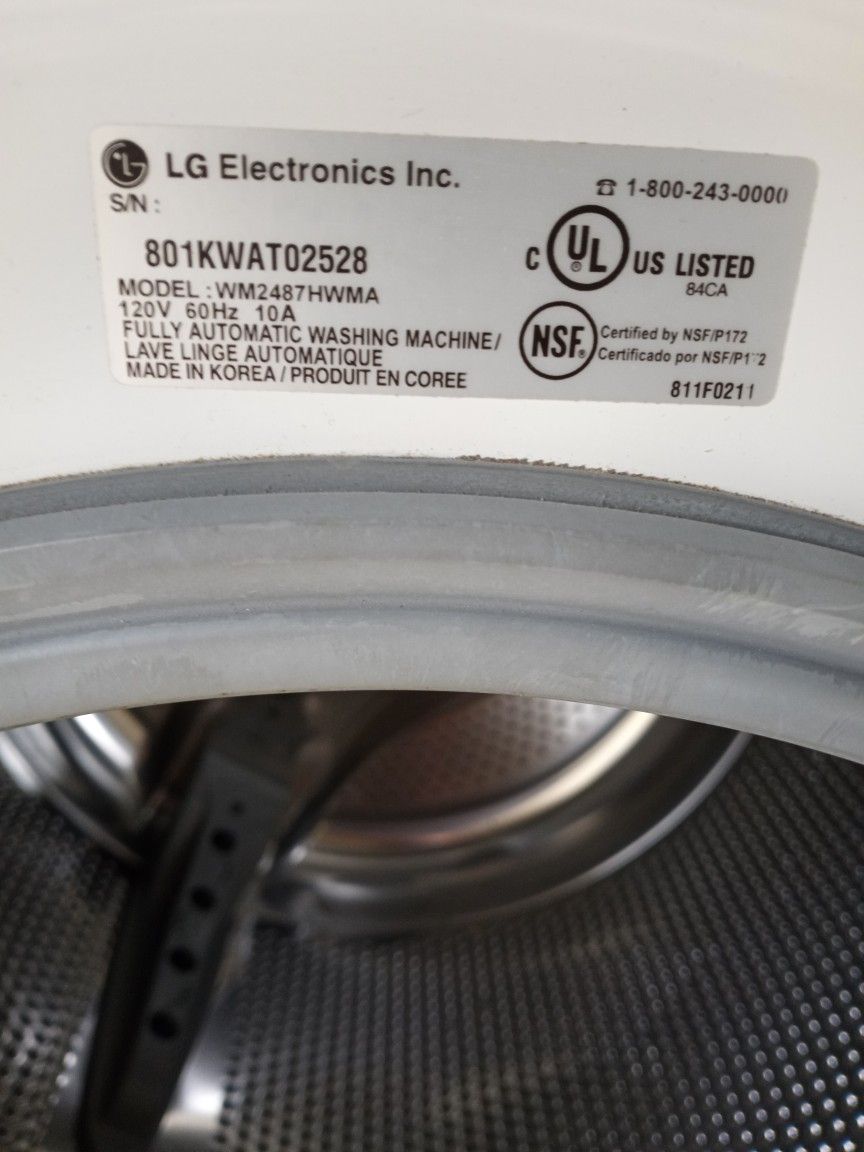 Washer And Dryer L G