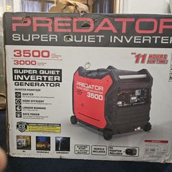 Predator Super Quiet Inverter Generator 