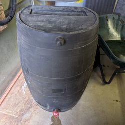 Used 50 Gal Rain barrel