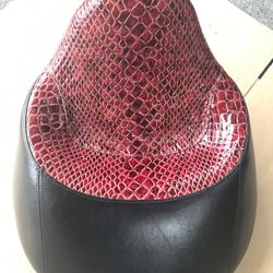 Honda custom snake skin seat