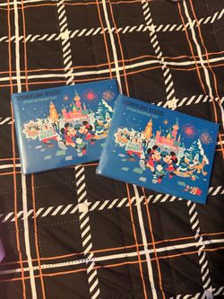 Disneyland park pals autograph books