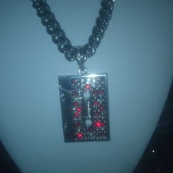 The Cuban Link With Mixtape Charm With Cz Diamonds